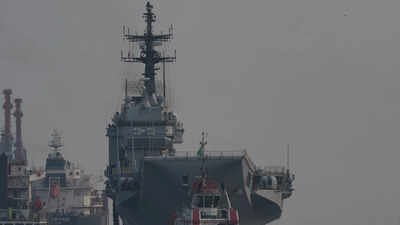 The Giuseppe Garibaldi, a former Italian Navy aircraft carrier, arrives at Tanjung Priok in Jakarta, Indonesia. Indonesia gets its first aircraft carrier, sparks debate over cost & military ambitions