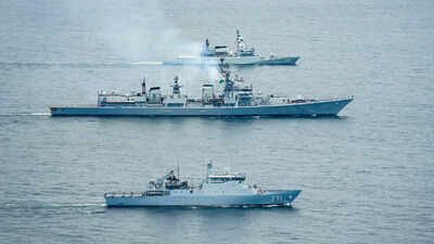 No damage was reported in the incident (File photo) ‘Came close at high speed’: What led to India-Pakistan naval collision at Arabian Sea