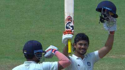 Ishan Kishan (Image credit: BCCI Domestic) Ishan Kishan's 270 lights up Duleep Trophy final; East Zone pile up 708 vs South Zone