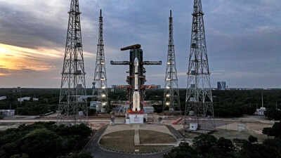 In this image posted on Sept. 1, 2026, The Geosynchronous Satellite Launch Vehicle (GSLV-F17) stands integrated on the Second Launch Pad at the Satish Dhawan Space Centre (SDSC-SHAR), in Sriharikota, Andhra Pradesh. Scheduled for liftoff on September 4, the 19th GSLV flight will place the Earth Observation Satellite EOS-05 into a Sub-Geosynchronous Transfer Orbit. (Image credit: Isro) 24x7 eye on China, Pakistan borders: Why EOS-05 launch on 'Naughty Boy' is key to India's security