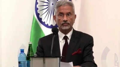 File photo: Minister of external affairs S Jaishankar Jaishankar says India in touch with Russia, Ukraine to help end war