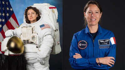 Jessica Meir (L) and Sophie Adenot. (Photos: NASA and ESA) Meet Jessica Meir and Sophie Adenot: The astronauts behind the historic all-female spacewalk