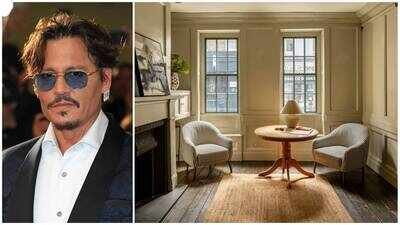 Johnny Depp lived in this historic Soho townhouse in 2024. (Photo: Matthew Bennett/Russell Simpson) Johnny Depp’s former 3,400+ sq ft Soho townhouse where Pirates of the Caribbean actor pursued painting listed for £4.35 million or £4,250 a week or £18,417 a month