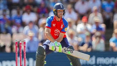 Jos Buttler (ANI Photo) Jos Buttler dethrones Keiron Pollard to become No. 1 T20 run-scorer, first to score 15000 runs