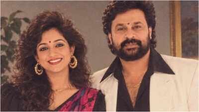 Kavya Madhavan and Dileep turn back the clock; fans says, 'AI can't replace OG Kavya'