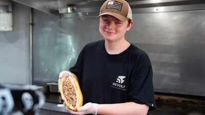 Klein's plans to attend culinary school after graduating from high school (Photo: USA Today Network via Reuters Connect) Meet Gage Klein, the 16-year-old Pennsylvania student who has already opened his second restaurant while still in high school