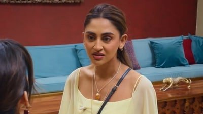 Krystle D'Souza was questioned several times in the circle of shaq. Krystle D'Souza was questioned several times in the circle of shaq.