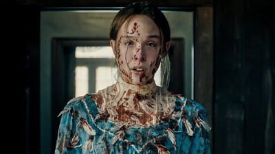 Lizzie Borden show celeriac soup scene leaves viewers divided. (X/@RafalutionXXII) Lizzie Borden show celeriac soup scene leaves viewers divided. (X/@RafalutionXXII)
