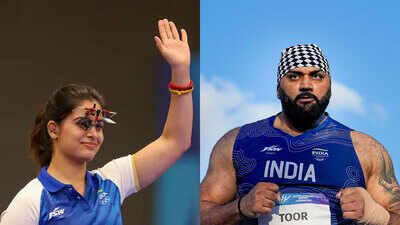 Manu Bhaker, Tajinderpal Singh Toor India’s flag bearers revealed: Manu Bhaker, Tajinderpal Singh Toor to lead contingent at Asian Games opening ceremony