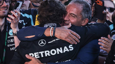 Marco and Kimi Antonelli (via Getty) Who is Kimi Antonelli’s father? Marco Antonelli once again goes viral for giving Mercedes star a helping hand at Azerbaijan Grand Prix