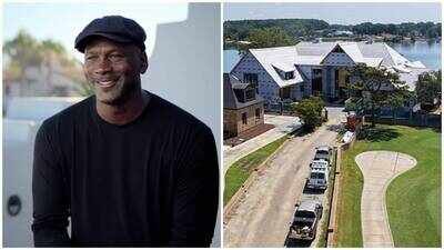 Michael Jordan’s new Lake Norman mansion is taking shape after the NBA legend’s original six-bedroom, eight-bathroom home was demolished in 2025. (Photo: Daily Mail) Michael Jordan bought $2.8 million Lake Norman property in 2013, demolished old six-bedroom, eight-bathroom mansion in 2025; new estate now takes shape in aerial pictures