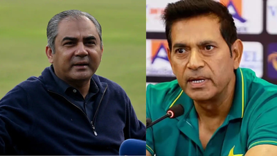 Mohsin Naqvi and Aaqib Javed (Agency Image) Mohsin Naqvi set to take drastic steps; Aaqib Javed, Wahab Riaz could face axe