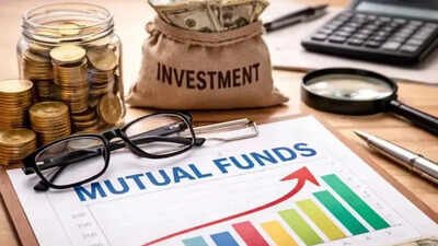 Mutual funds industry hits record Rs 87 lakh crore AUM Mutual funds clock record Rs 87 lakh crore AUM; SIP flows peak at Rs 32,297 crore