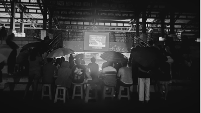 The screening was a private event restricted to students. NALSAR students screen Umar Khalid documentary after screenings cancelled at IIIT-Hyderabad, NLSIU