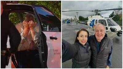 NBC anchor Robert Kovacik became emotional after learning about the fatal Los Angeles helicopter crash that killed his colleagues Eliana Moreno and George Marciniw. (Photo: KNN/Facebook) Veteran NBC anchor Robert Kovacik breaks down after learning colleagues Eliana Moreno and George Marciniw died in Chatsworth helicopter crash while he was at scene covering bus collision