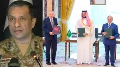 Pakistan's military spokesperson Ahmed Sharif Chaudhry 'Will go to any extent': Pakistan pledges to defend Saudi Arabia amid Houthi threat