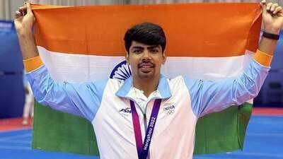 Pawan Sehrawat Pawan Sehrawat replaces Tajinderpal Singh Toor as India's Asian Games flag-bearer