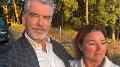 Pierce Brosnan and Keely Shaye Smith once joined a campaign to oppose a saltworks plant near a lagoon for Pacific grey whales. (Instagram) In 1995, ‘James Bond’ star Pierce Brosnan and his wife fought a giant saltworks beside a grey whale nursery; in 2000, Mexico abandoned the project