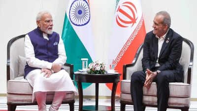 PM Modi and Iranian President Masoud Pezeshkian held talks on trade, West Asia conflict and maritime security on the sidelines of the SCO summit US draws a red line on PM Modi’s Iran meeting