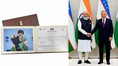 PM Modi gifting Javokhir Sindarov’s World Cup scoresheet to Uzbek Prez 'Chess diplomacy, quite literally': AICF chief on PM Modi gifting Javokhir Sindarov’s World Cup scoresheet to Uzbek prez