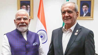File Photo: PM Modi holds a bilateral meeting with the President of Iran, Masoud Pezeshkian, on the sidelines of the SCO Summit, in Bishkek US reacts to PM Modi-Iran president Pezeshkian meet; issues warning to countries 'helping' Tehran