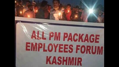 Farooq Abdullah questions PM Package employees receiving threat Farooq Abdullah questions threats to Kashmiri Pandit employees, calls it ‘conspiracy’
