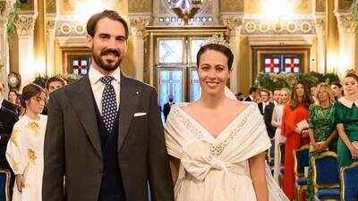 Prince Philippos and Princess Nina welcome baby boy Kimon Thomas Konstantinos. Princess Diana's godson Prince Philippos and Princess Nina welcome first child, son Kimon Thomas Konstantinos, via surrogate in the US nearly six years after their wedding