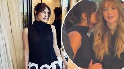 Priyanka Chopra stuns at fashion event; shares a fun moment with Jennifer Lawrence: WATCH