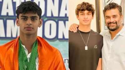 "I've actually been training differently ..." R Madhavan’s son Vedaant says his famous surname brings extra pressure on him, but he wants to make his own mark as a swimmer