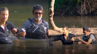 Picture Credit: Instagram Did you know Rajinikanth once walked through crocodile-infested lake with Bear Grylls?; adventurer called him a ‘legend’