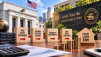 When the US Fed hikes rates, dollar assets such as US Treasuries become more attractive. (Image for representative purpose only) Your loan EMI has a Washington problem: How the Fed quietly influences RBI rate decisions