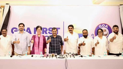 Goa First or Goa rethink? Kejriwal ally GFP open to 'realignment' with Congress 'Realignment' on cards? Congress keeps door open for Kejriwal's Goa ally GFP