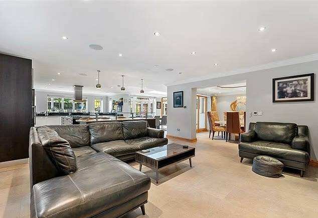 Ricky Hatton’s mansion featured a heated indoor pool, jacuzzi, private gym and cinema room.