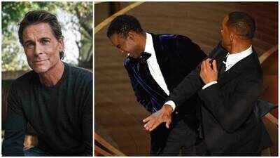 Rob Lowe says he was ‘the only person happy’ after Will Smith slapped Chris Rock at Oscars; hoped incident would overshadow his own infamous 1989 Academy Awards performance
