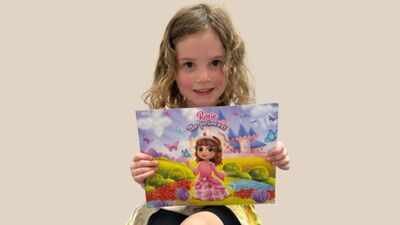 Photo credit: MICHELLE SIEH via Sun Courier A 3-year-old Iowa girl started a library challenge in January; 8 months later she had read 1,000 books before kindergarten