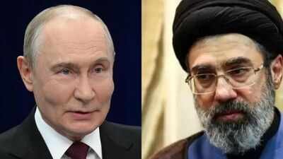 Russian President Vladimir Putin; Iranian Supreme Leader Mojtaba Khameini Project ‘C430L’: How Russia secretly helped Iran develop supersonic cruise missiles