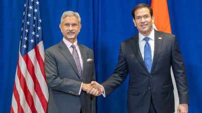 S Jaishankar and Marco Rubio met in New York City Jaishankar-Rubio meeting: India flags sanctions, US waves friendship