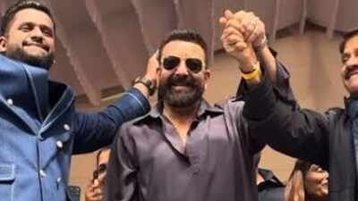 Sanjay Dutt calls minister Pratap Sarnaik clarifying his 'Marathi' comment at Dahi handi event, starts with saying 'Jai Maharashtra', remembers Bal Thackeray