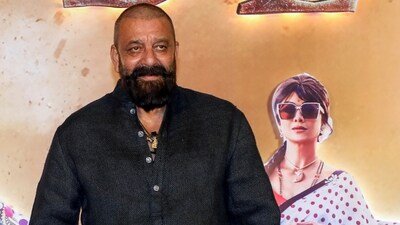 Sanjay Dutt's heartwarming interaction with photographer won hearts. (File Photo/ PTI)