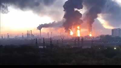 Ukranian President Volodymyr Zelenskyy confirmed the attack on refinery (Photo: X/@ZelenskyyUa) 'Largest ever' attack on Moscow? Ukraine sends over 1,000 drones into Russia overnight