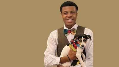 Photo: Sir Darius Brown/ Instagram Meet Sir Darius Brown, the 19-year-old who has made 7,000 bow ties for shelter pets and helped raise more than $500,000 to help animals find homes