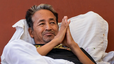 Activist Sonam Wangchuk (PTI photo) Ladakh groups express disappointment over MHA meet; Wangchuk warns of fresh stir from Sept 19