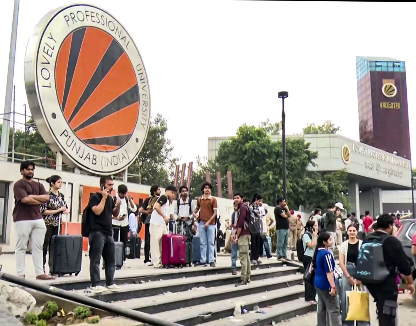 Students protest at private Punjab university