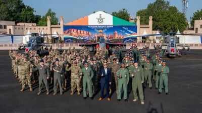 80 aircraft, 40 countries, 1,500 personnel: IAF’s biggest air exercise Tarang Shakti kicks off in Jodhpur;  US, France envoys hail multinational drill