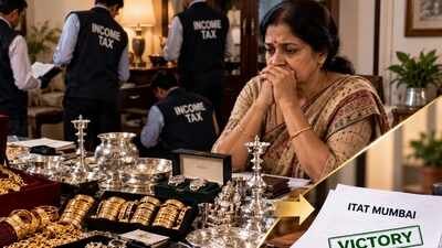 The Income Tax Department seized all these items and the Assessing Officer (AO) asked the woman to produce bills. (Image for representative purpose only) Woman had gold, diamond jewellery and silver in her home and locker; tax department seized them, but ITAT deletes Rs 11.23 lakh additions - how she won the case
