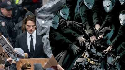 Pic: Twitter 'The Batman Part II': Robert Pattinson's London set photo leaks tease Court of Owls connection - WATCH