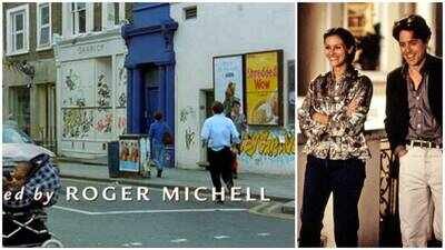 The famous blue-door home from Hugh Grant and Julia Roberts’ ‘Notting Hill’ is on the market for £7.95 million. Hugh Grant and Julia Roberts’ Notting Hill home with famous blue door listed for £7.95 million nearly 30 years after film’s release