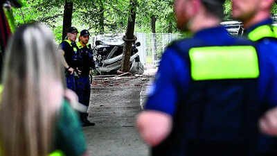 The station has been completely shut down and rail services suspended (File photo) Two injured in explosion at railway station in Germany’s Augsburg