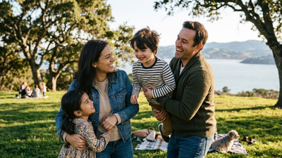 The study looked at the relationship between parenthood, the number of children, the gender composition of children and reported happiness. Parents with two daughters are among the world’s happiest, says new study