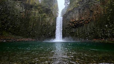 Oregon feared a famous 92-foot waterfall on private land could be sold to a new owner; the state has now approved a $2 million purchase that will permanently protect Abiqua Falls and open public access